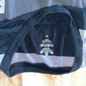 Adidas Cotton striped t-shirt. Worn, good condition. Size medium